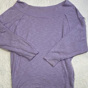 We The Free Lavender Knit Top size medium
